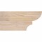Ekena Millwork Ridgewood Smooth Rafter Tail, Douglas Fir, 5 1/2"W x 6"H x 12"L RFT06X06X12RID00SDF - alternate 4